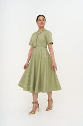 Gucci GG midi dress front view rental Sri Hartamas Kuala Lumpur boutique