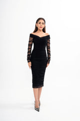 D&G Tulle Dress Rental | Premium Ruched Design | Malaysia