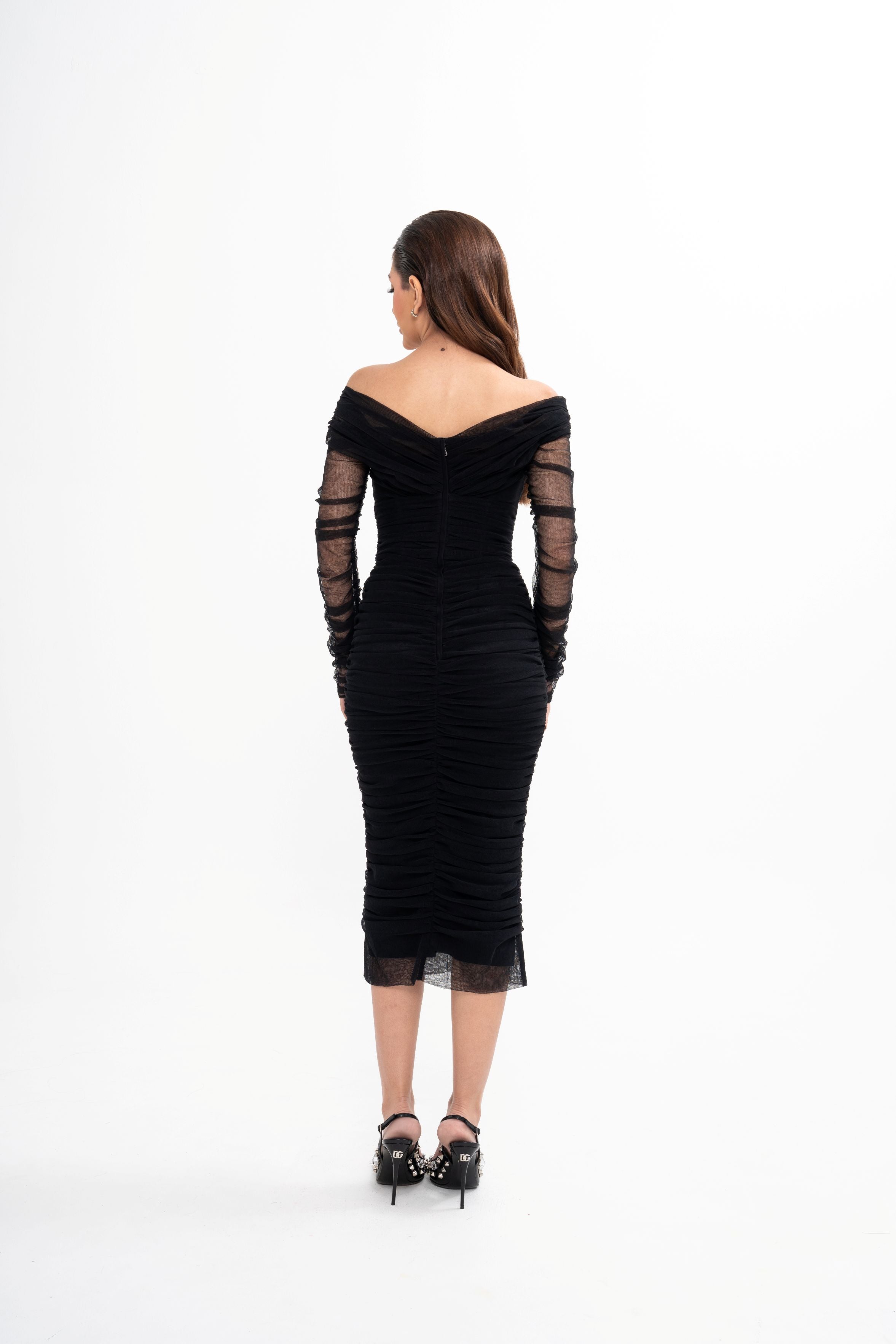 D&G Tulle Dress Rental | Premium Ruched Design | Malaysia