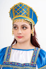 Traditional Gown Rental | Russian Vasilisa w/ Tiara | Malaysia